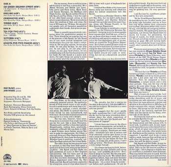 LP Ran Blake: Improvisations