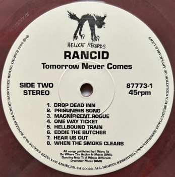LP Rancid: Tomorrow Never Comes LTD | CLR