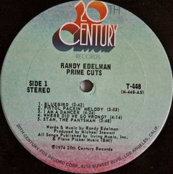 LP Randy Edelman: Prime Cuts
