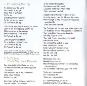 CD Randy Newman: The Randy Newman Songbook Vol.1