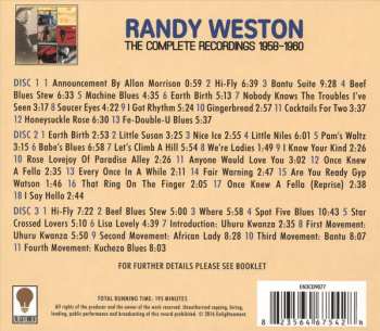 3CD Randy Weston: The Complete Recordings 1958-1960