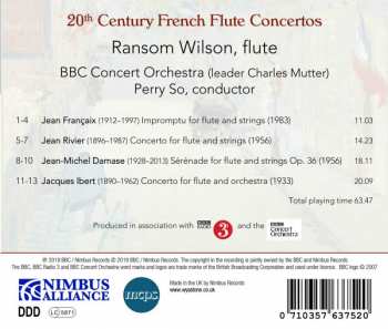 CD The BBC Concert Orchestra: 20th Century French Flute Concertos