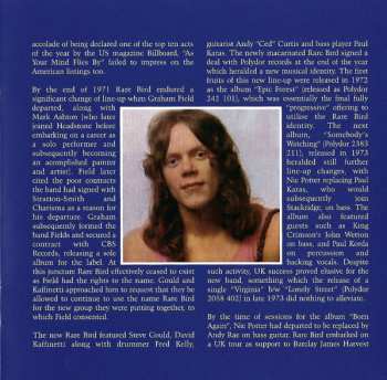 CD Rare Bird: As Your Mind Flies By