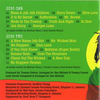 2CD Ras Michael & The Sons Of Negus: None A Jah Jah Children