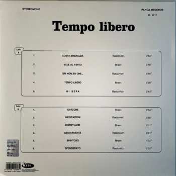 LP Raskovich: Tempo Libero LTD