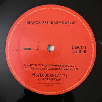 2LP Rata Blanca: Magos, Espadas y Rosas