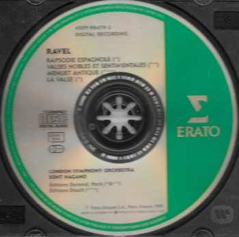 CD The London Symphony Orchestra: Valses Nobles Et Sentimentales / Rapsodie Espagnole / Menuet Antique / La Valse