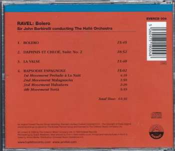 CD Maurice Ravel: Bolero, Daphnis & Chloé Suite No. 2, La Valse, Rapsodie Espagnole