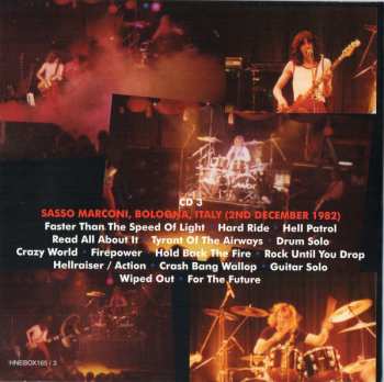 4CD/Caja Raven: Rock Until You Drop (The 4CD Over The Top Edition)