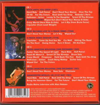 4CD/Caja Raven: Rock Until You Drop (The 4CD Over The Top Edition)