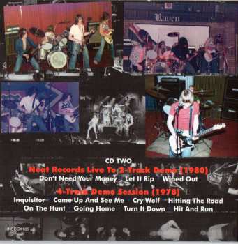 4CD/Caja Raven: Rock Until You Drop (The 4CD Over The Top Edition)