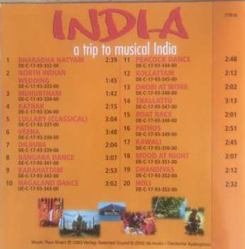 CD Ravi Shani: India (A Trip To Musical India)