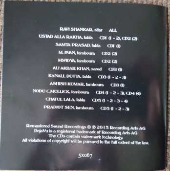 5CD Ravi Shankar: Ragas, Incense & Gold