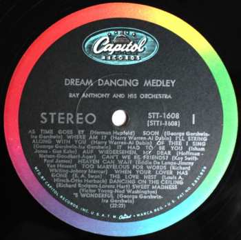 LP Ray Anthony: Dream Dancing Medley