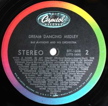 LP Ray Anthony: Dream Dancing Medley