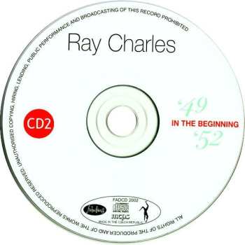 2CD Ray Charles: In The Beginning '49 - '52
