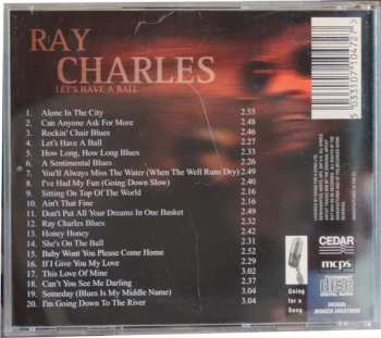 CD Ray Charles: Let's Have A Ball