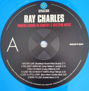 LP Ray Charles: Modern Sounds In Country And Western Music LTD | CLR