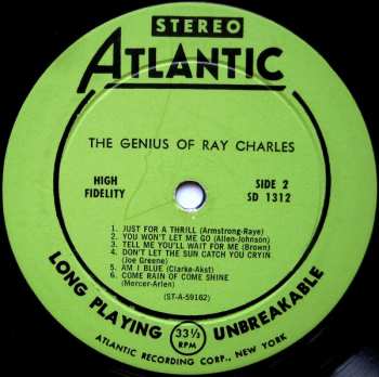 LP Ray Charles: Genius Of Ray Charles