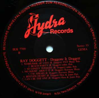 LP Ray Doggett: Doggone It Doggett