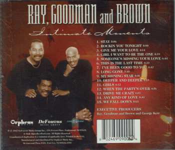 CD Ray, Goodman & Brown: Intimate Moments