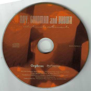 CD Ray, Goodman & Brown: Intimate Moments