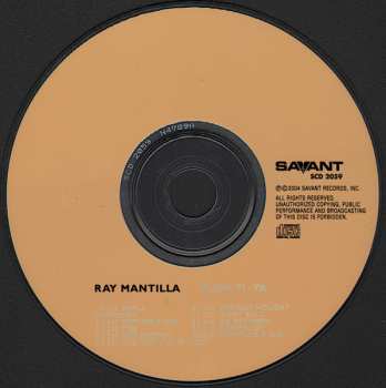 CD Ray Mantilla:  Man Ti Ya  