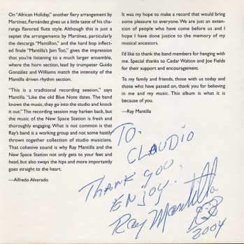 CD Ray Mantilla:  Man Ti Ya  