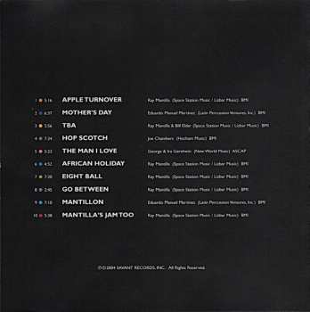 CD Ray Mantilla:  Man Ti Ya  