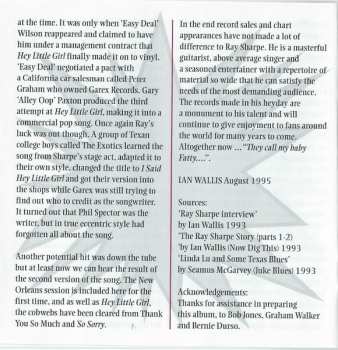 CD Ray Sharpe: Linda Lu