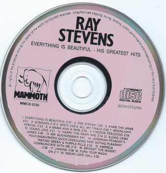 CD Ray Stevens: Everything Is Beautiful - His Greatest Hits