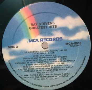 LP Ray Stevens: Ray Stevens Greatest Hits