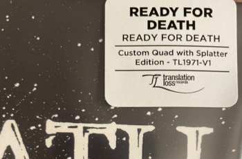 LP Ready For Death: Ready For Death LTD | CLR