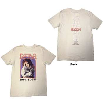 Mercancía Reba McEntire: Reba Mcentire Unisex T-shirt: 1994 Tour (natural) (back Print) (small) S