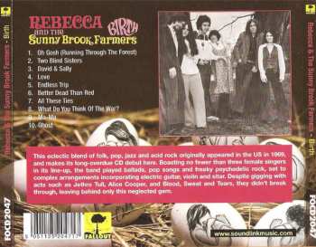 CD Rebecca And The Sunny Brook Farmers: Birth