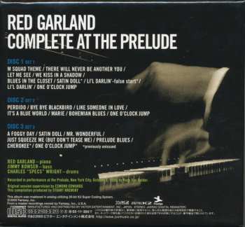 3CD/Caja Red Garland: Complete At The Prelude LTD