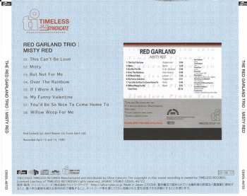 CD The Red Garland Trio: Misty Red  LTD