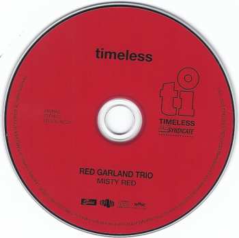 CD The Red Garland Trio: Misty Red  LTD