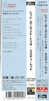 CD The Red Garland Trio: Misty Red  LTD