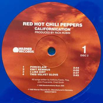 2LP Red Hot Chili Peppers: Californication CLR | LTD