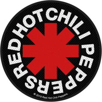 Mercancía Red Hot Chili Peppers: Red Hot Chili Peppers Standard Woven Patch: Asterisk