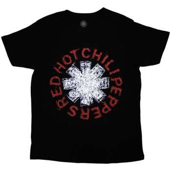 Mercancía Red Hot Chili Peppers: Red Hot Chili Peppers Unisex T-shirt: Scribble Asterisk (small) S