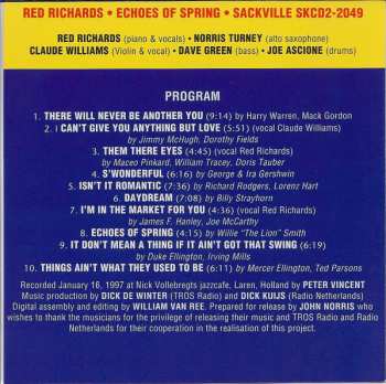 CD Red Richards: Echoes Of Spring