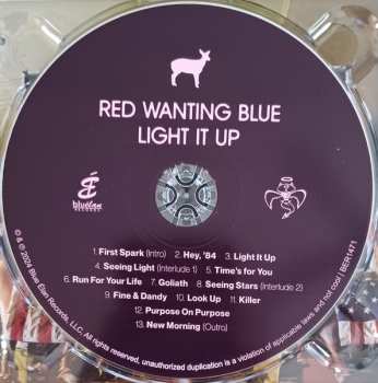 CD Red Wanting Blue: Light It Up