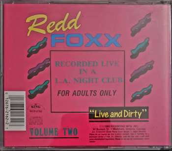 CD Redd Foxx: Live And Dirty Volume Two