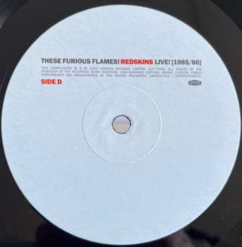 2LP Redskins: These Furious Flames! Redskins Live! [1985/86]