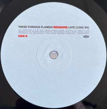 2LP Redskins: These Furious Flames! Redskins Live! [1985/86]