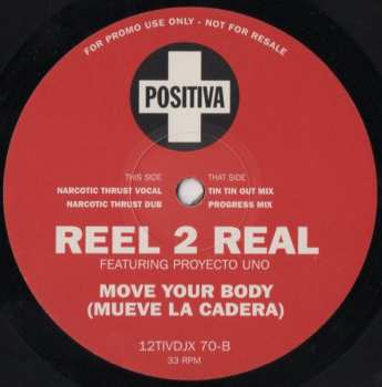 2LP Reel 2 Real: Move Your Body (Mueve La Cadera)