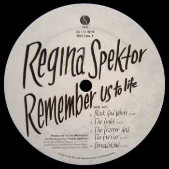 2LP Regina Spektor: Remember Us To Life