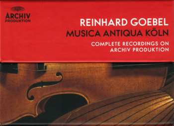 75CD/Caja Musica Antiqua Köln: Complete Recordings On Archiv Produktion  LTD